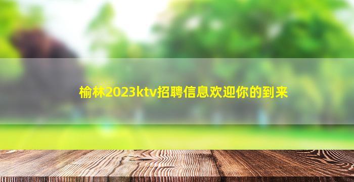 榆林2023ktv招聘信息欢迎你的到来